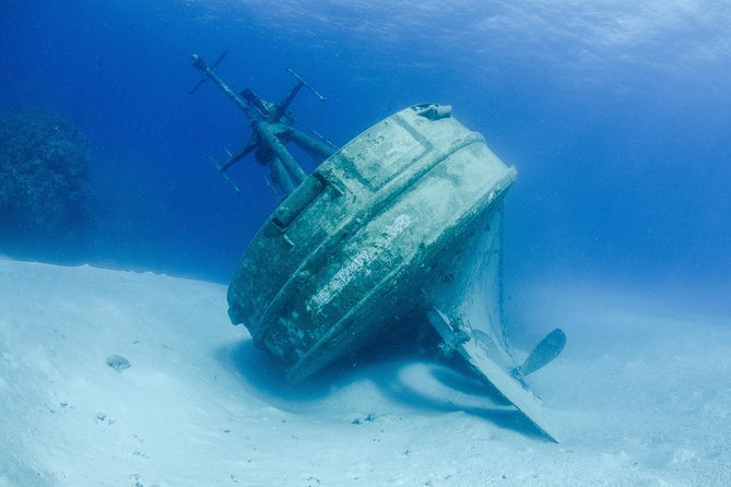 Grand Cayman Kittiwake and Reef Sail - Stop 1: The USS Kittiwake, where the wreck is actually swim-able
