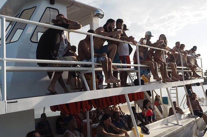 Party Boat Cruise - Optional Add-Ons: Reef, Coral Gardens, Barrier Reef, and Kaibo Beach Bar
