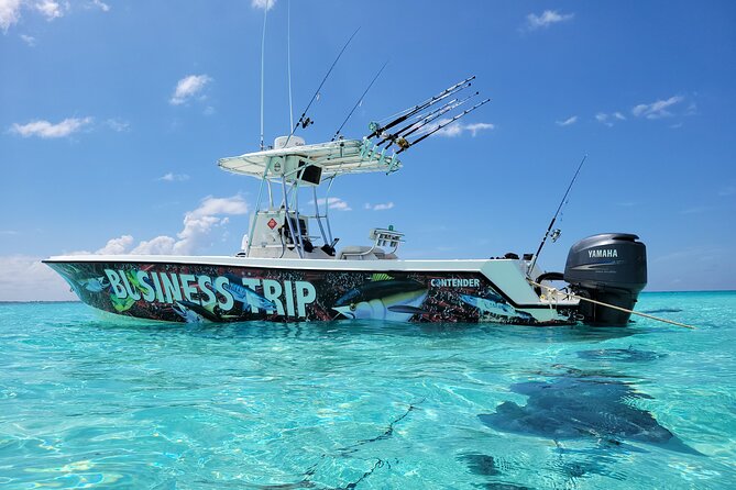 Private Boat Charter in Cayman Islands - Captain and deck hand support, plus music and snacks