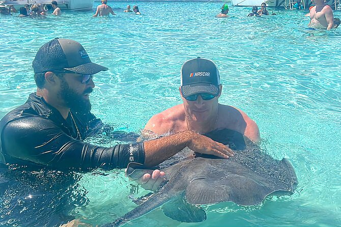 Private Boat Charter in Cayman Islands - Stingray City: the shallow sandbar moment everyone remembers