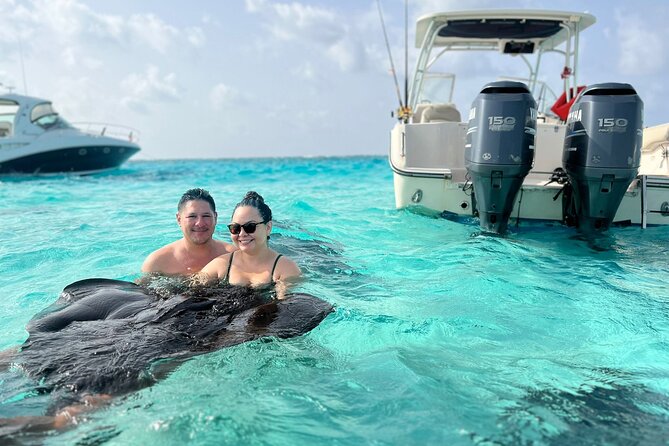 Private Charter 28ft Grady White. Stingrays, Snorkeling, Starfish - Starfish Point vs extra reef: finishing strong with your choice