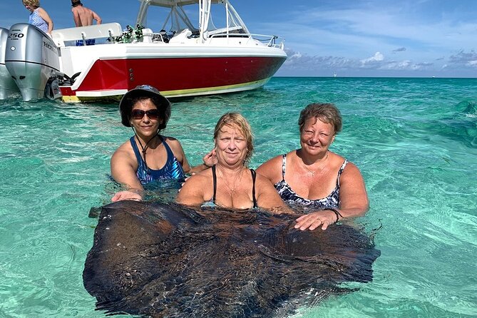 Private Half Day Stingray City, Snorkeling and Starfish Beach Tour - Stop 1: Stingray City Sandbar Up Close With Friendly Rays